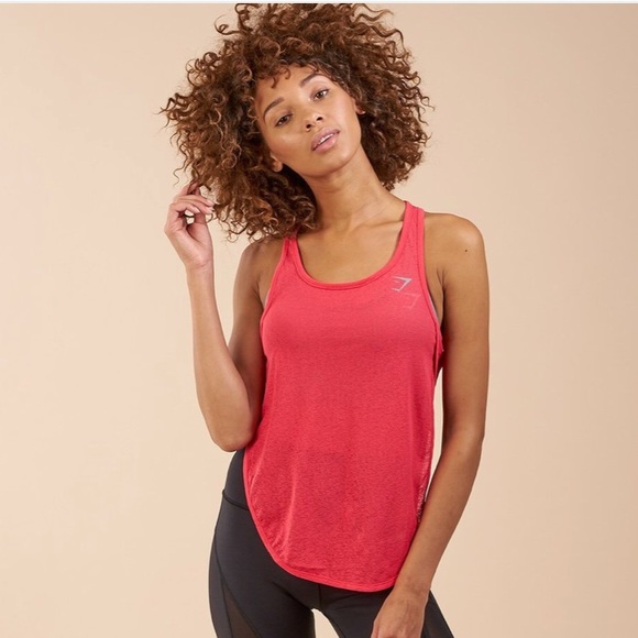 Gymshark Tops - Gymshark Breeze Vest- Sherbet Pink